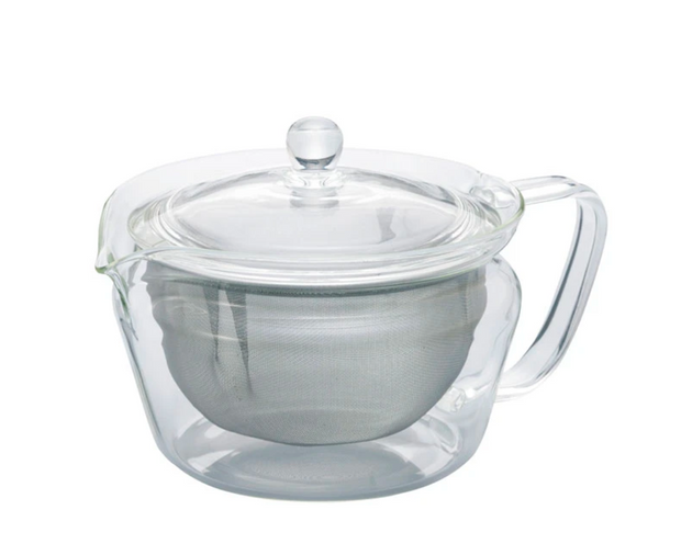 Hario Cha Cha Kyusu "Zen" Glass Teapot 450ml