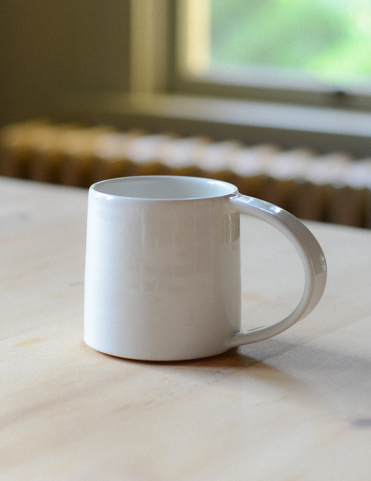 Well Clay - White Collection - Tall Mug