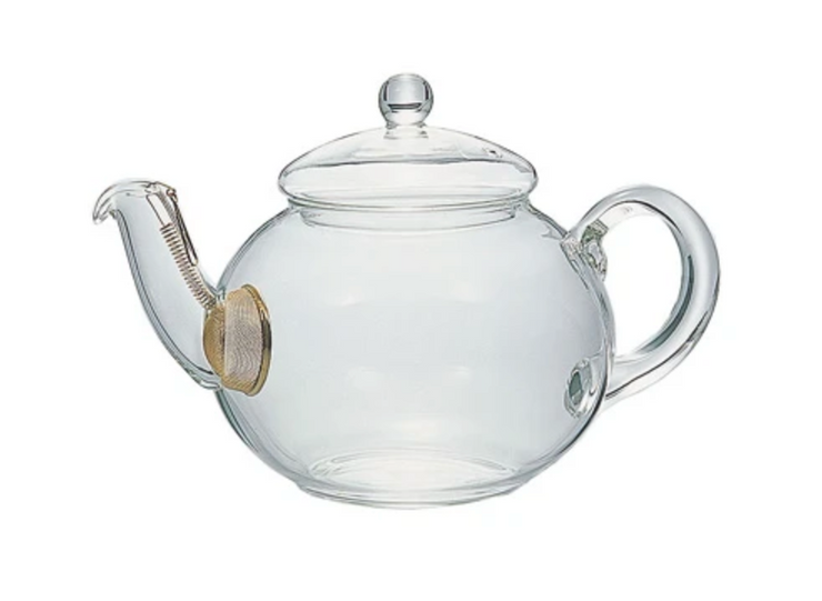 Hario Jumping Leaf Glass Teapot 800ml
